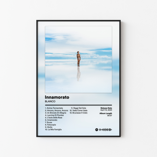 BLANCO Innamorato Album Poster
