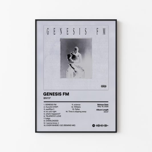 BNYX GENESIS FM Album Poster