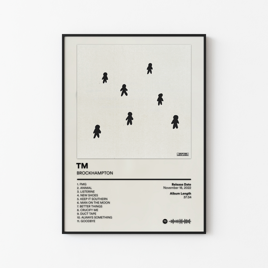 BROCKHAMPTON TM Album Poster