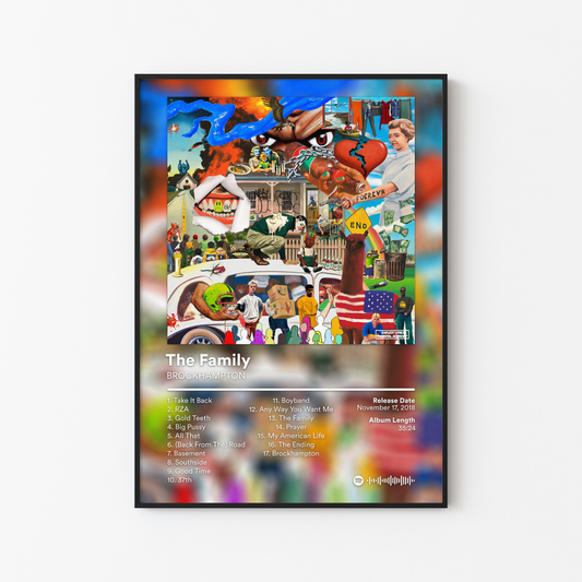 BROCKHAMPTON The Family Album Poster