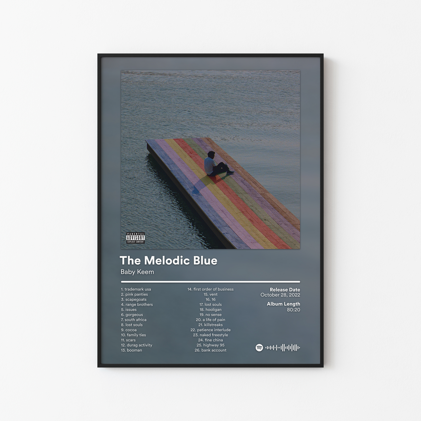 Baby Keem The Melodic Blue Album Poster