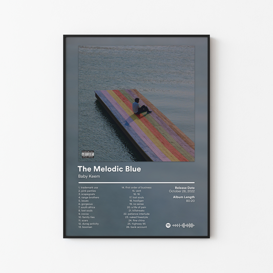 Baby Keem The Melodic Blue Album Poster
