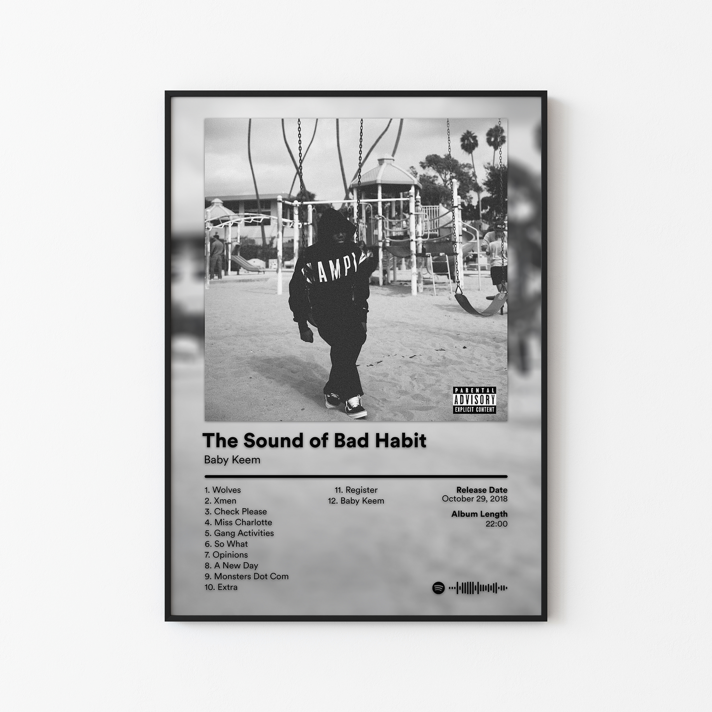 Baby Keem The Sound of Bad Habit Album Poster