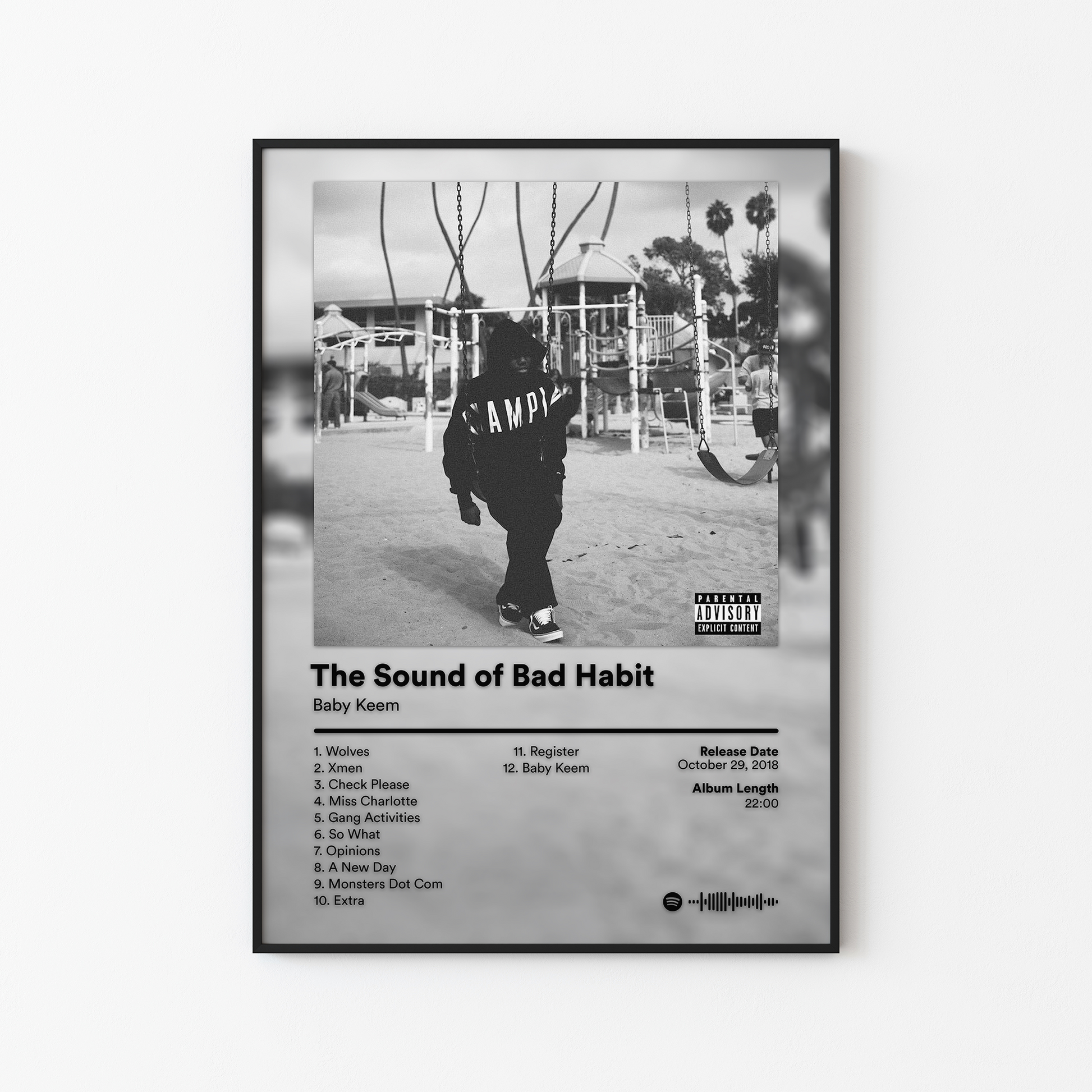 Baby Keem The Sound of Bad Habit Album Poster