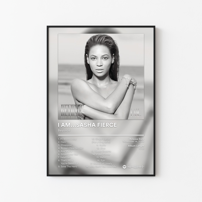 Beyonce I AM SASHA FIERCE Album Poster