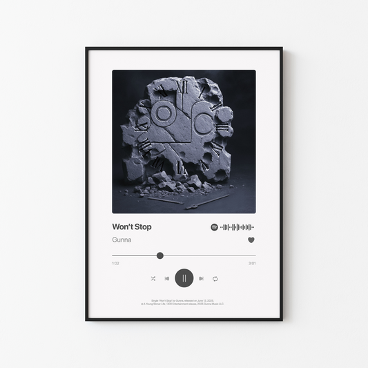 Won't Stop Poster
