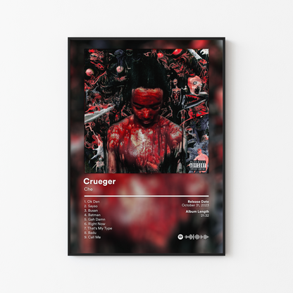 Che Crueger Album Poster
