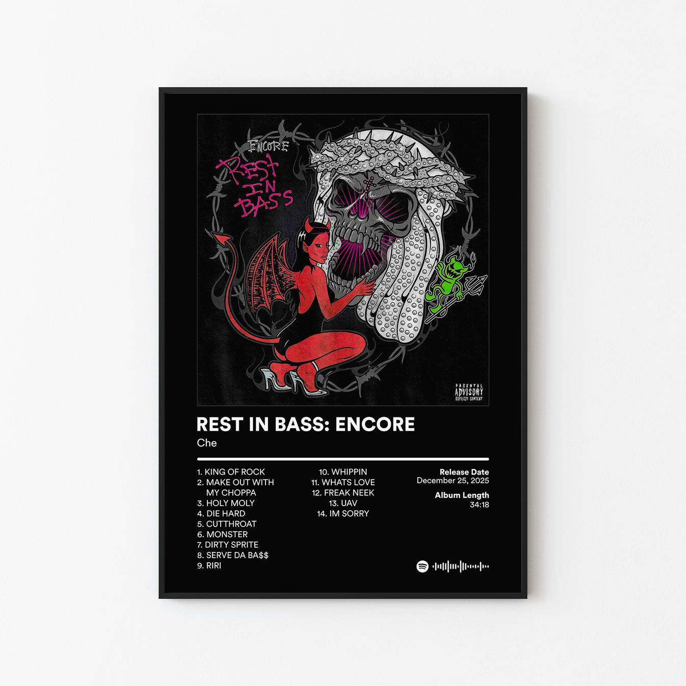 Che Rib Poster Che Album Posters – Radial Posters