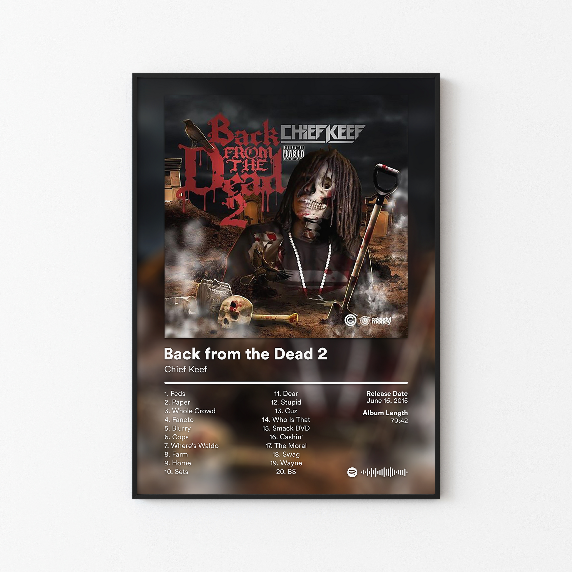 Chief Keef Back from the Dead 2 Album Poster