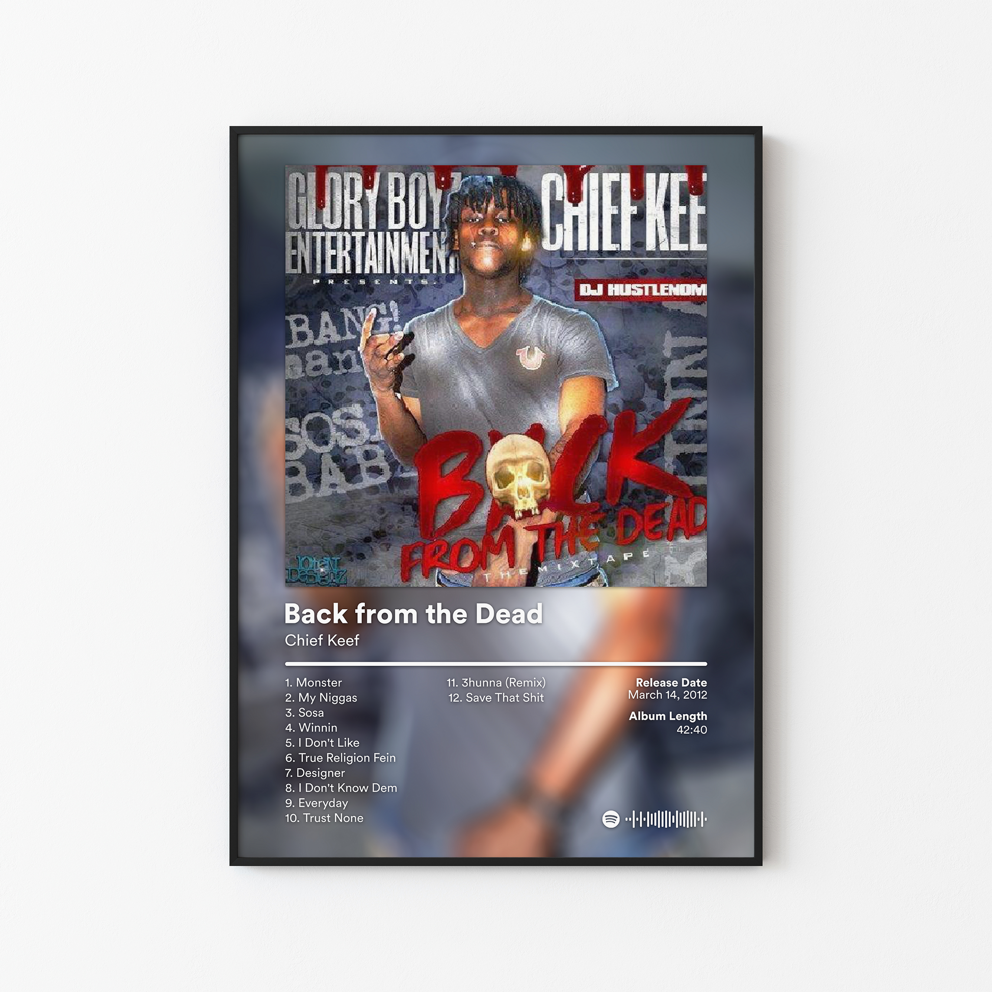 Chief Keef Back from the Dead Album Poster