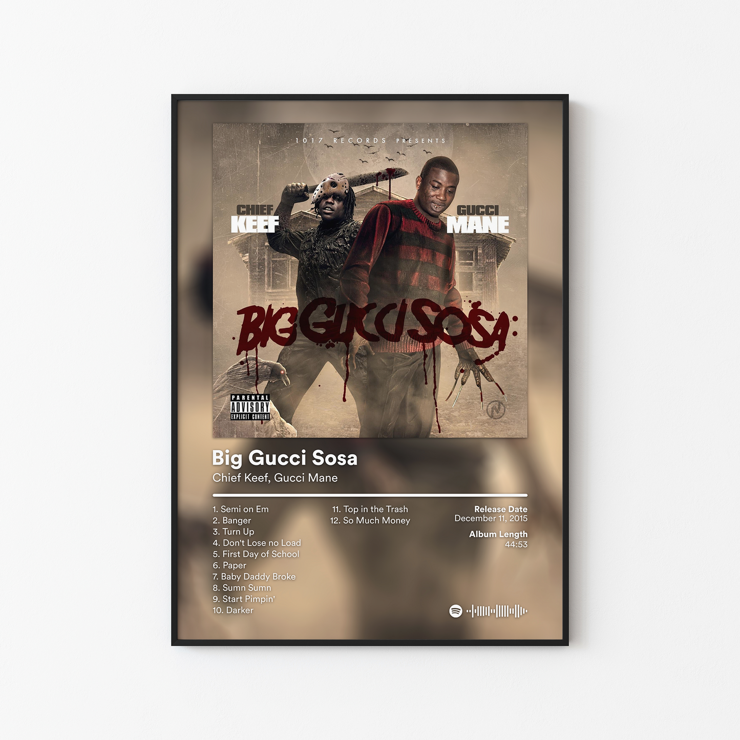 Chief Keef Big Gucci Sosa Album Poster