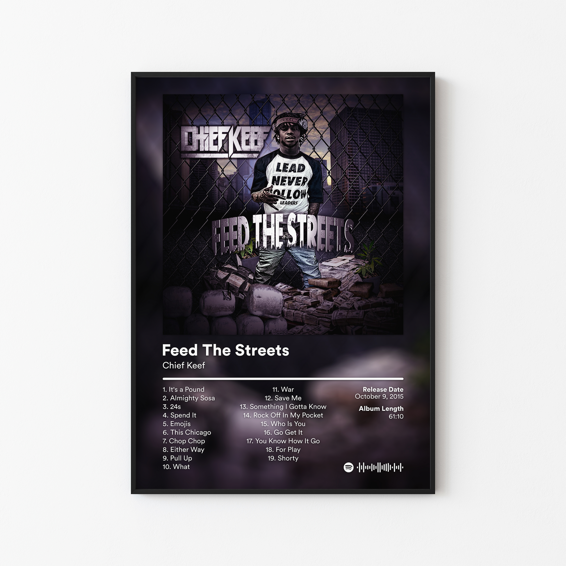 Chief Keef Feed The Streets Album Poster