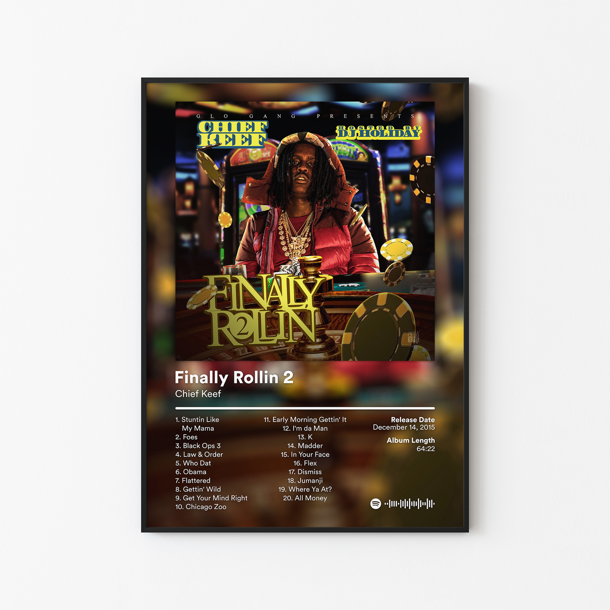Chief Keef Finally Rollin 2 Album Poster