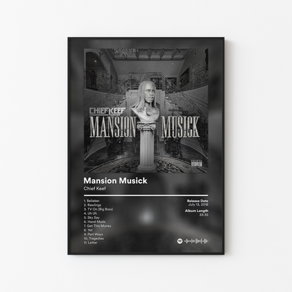 Chief Keef Mansion Musick Album Poster