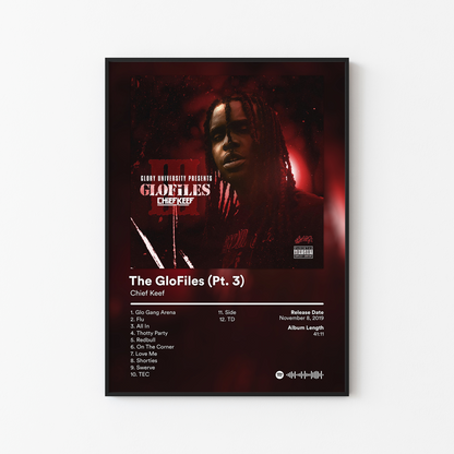Chief Keef The GloFiles Part 3 Album Poster