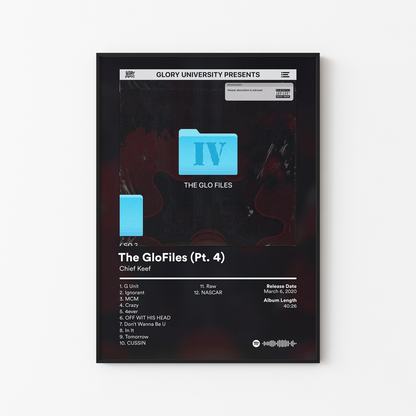 Chief Keef The GloFiles Part 4 Album Poster