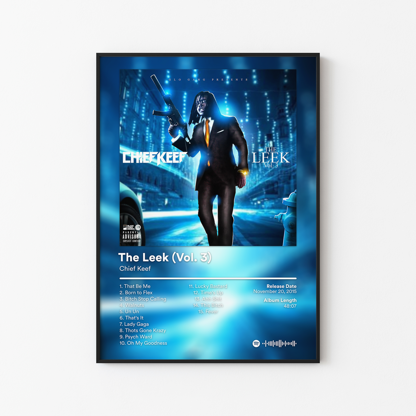 Chief Keef The Leek Vol 3 Album Poster