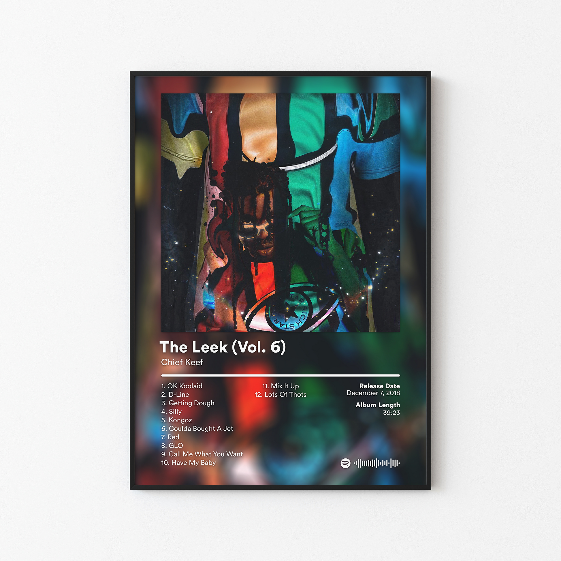 Chief Keef The Leek Vol 6 Album Poster