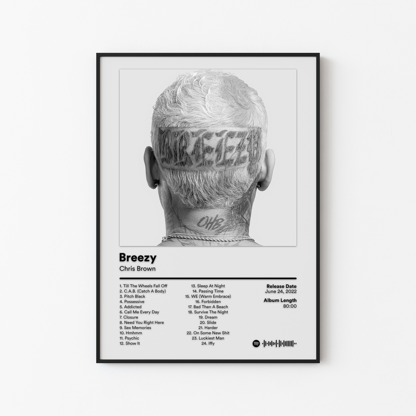 Chris Brown Breezy Album Poster