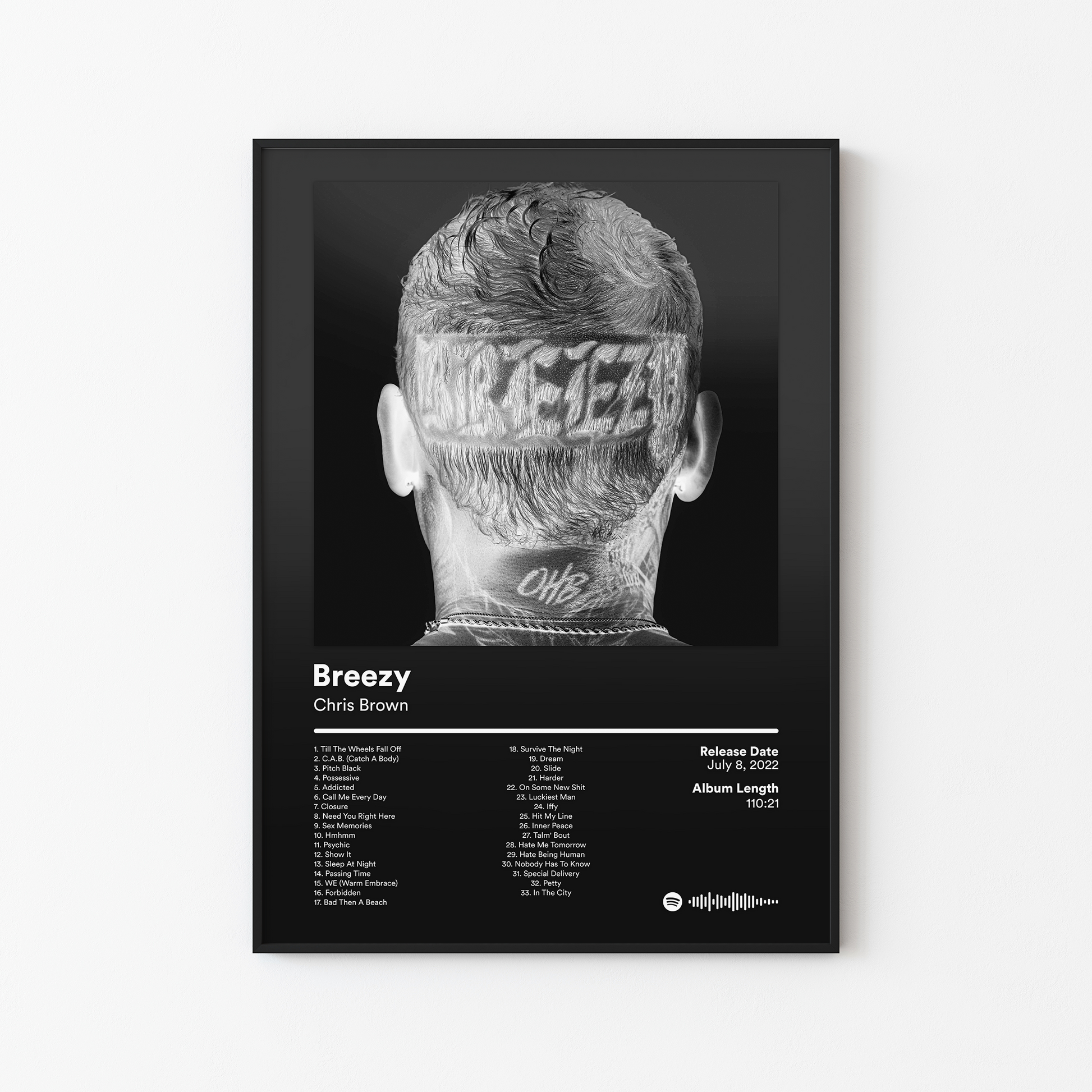 Chris Brown Breezy Album Poster