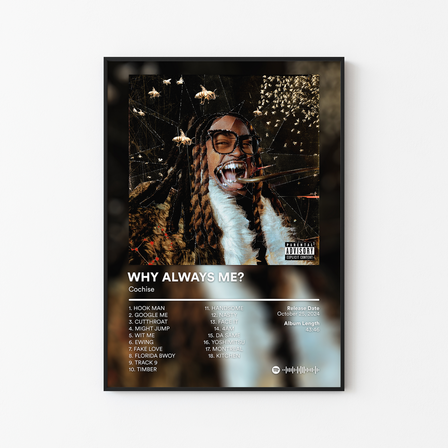 Cochise WHY ALWAYS ME? Album Posters