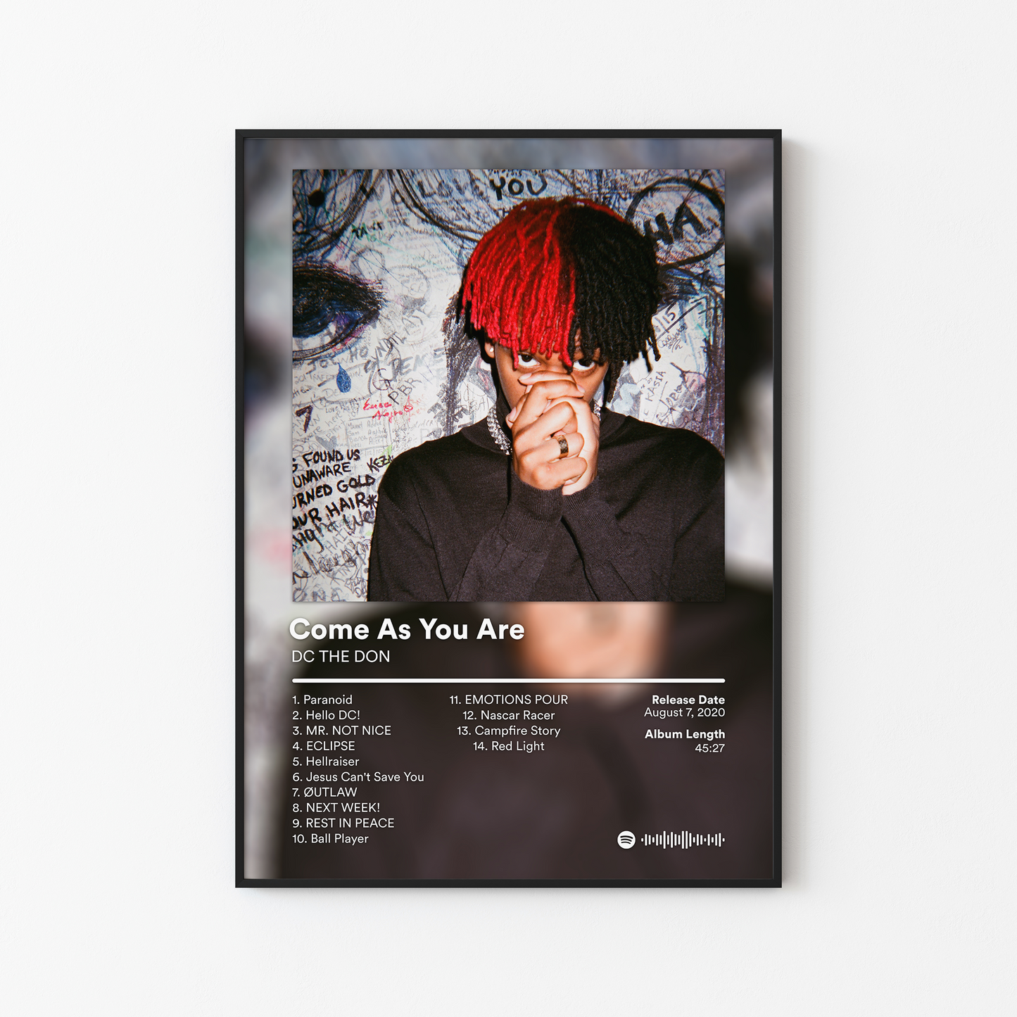 DC THE DON Come As You Are Album Poster