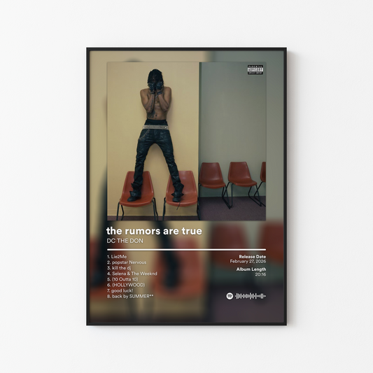 DC THE DON the rumors are true Album Poster