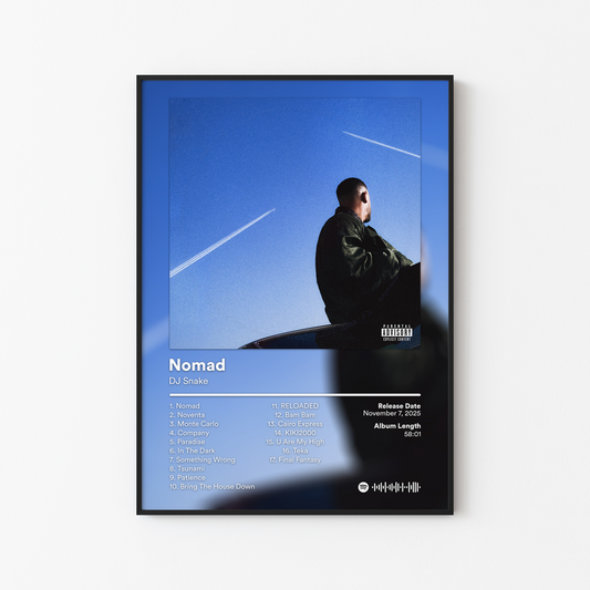 DJ Snake Nomad Album Poster