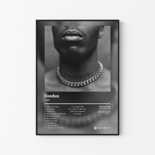 DMX Exodus Album Poster