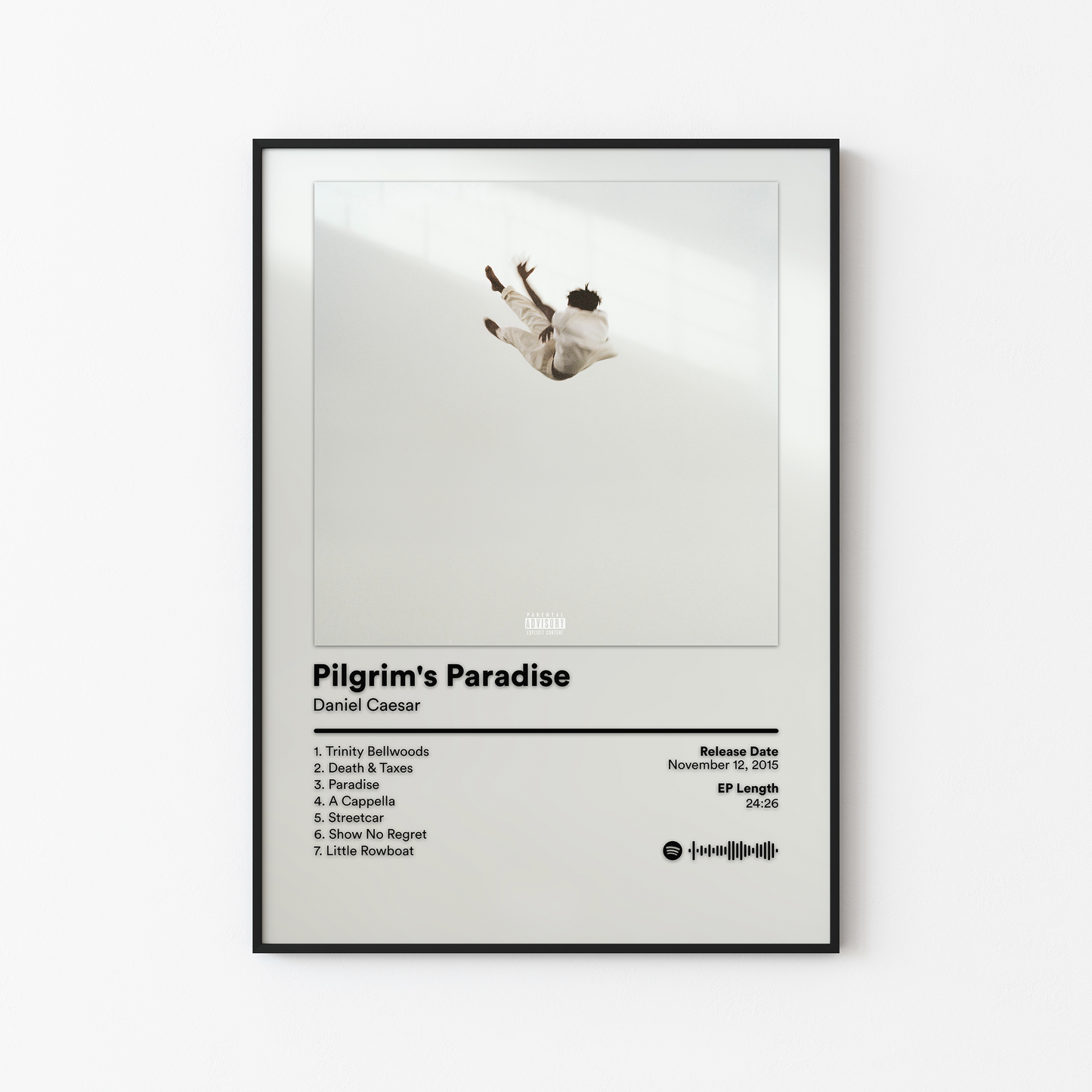 Daniel Caesar Pilgrims Paradise Album Poster