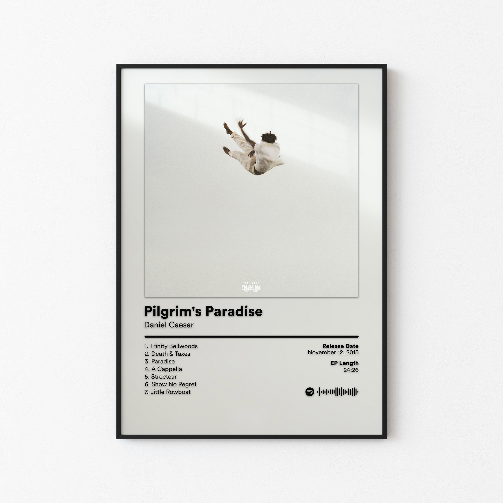 Daniel Caesar Pilgrims Paradise Album Poster