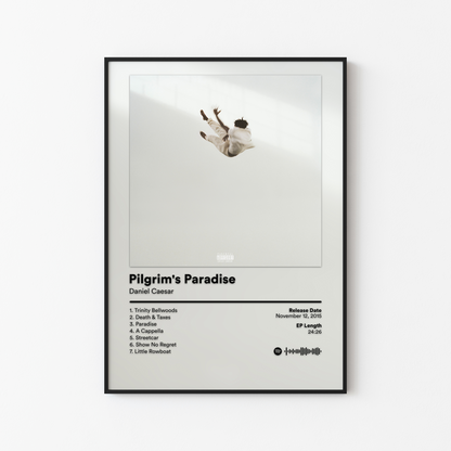 Daniel Caesar Pilgrims Paradise Album Poster