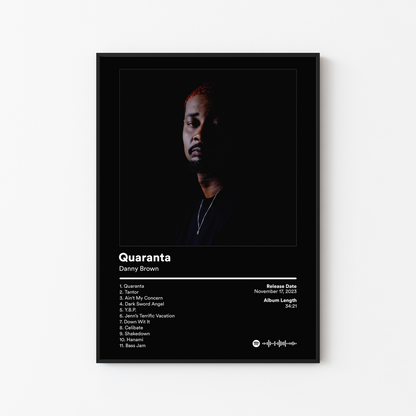 Danny Brown Quaranta Album Poster