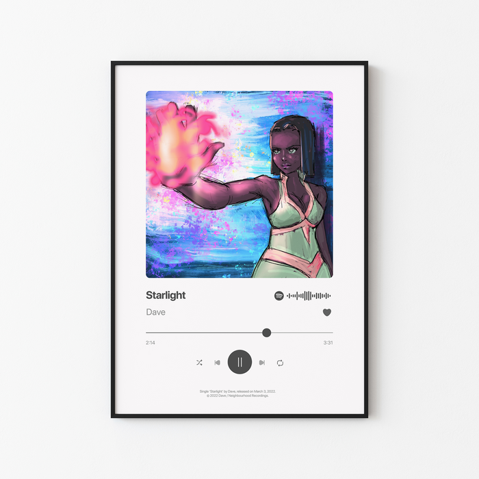 Dave Starlight Poster
