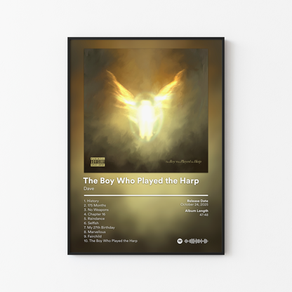 Dave The Boy Who Played the Harp Album Poster