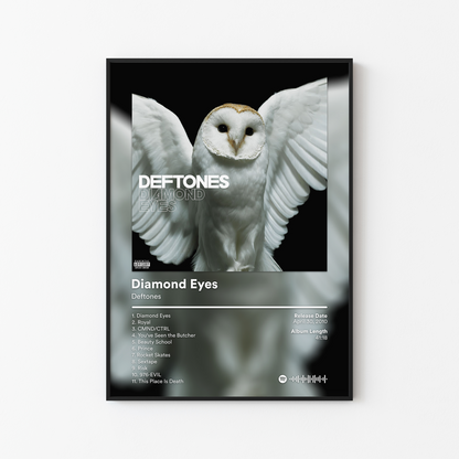 Deftones Diamond Eyes Album Poster