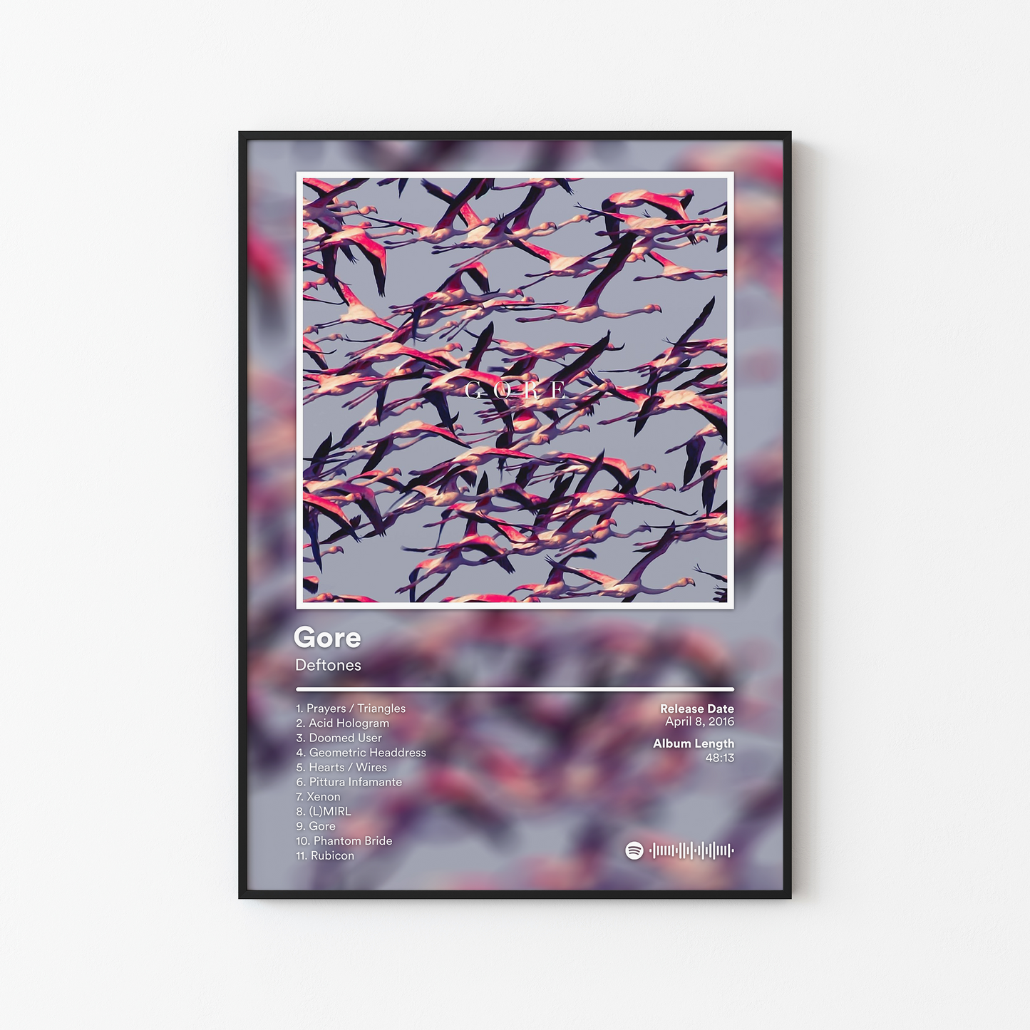 Deftones Gore Album Poster