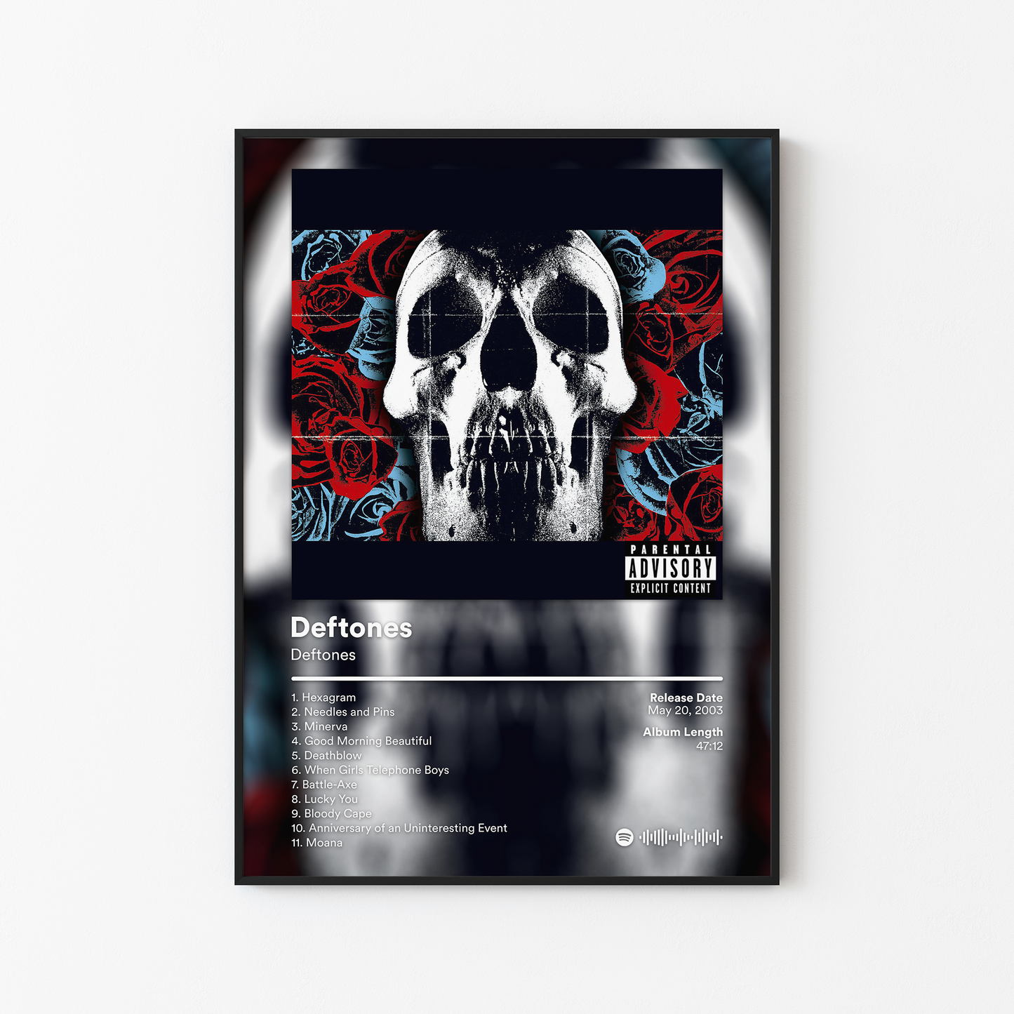 Deftones Deftones Album Poster