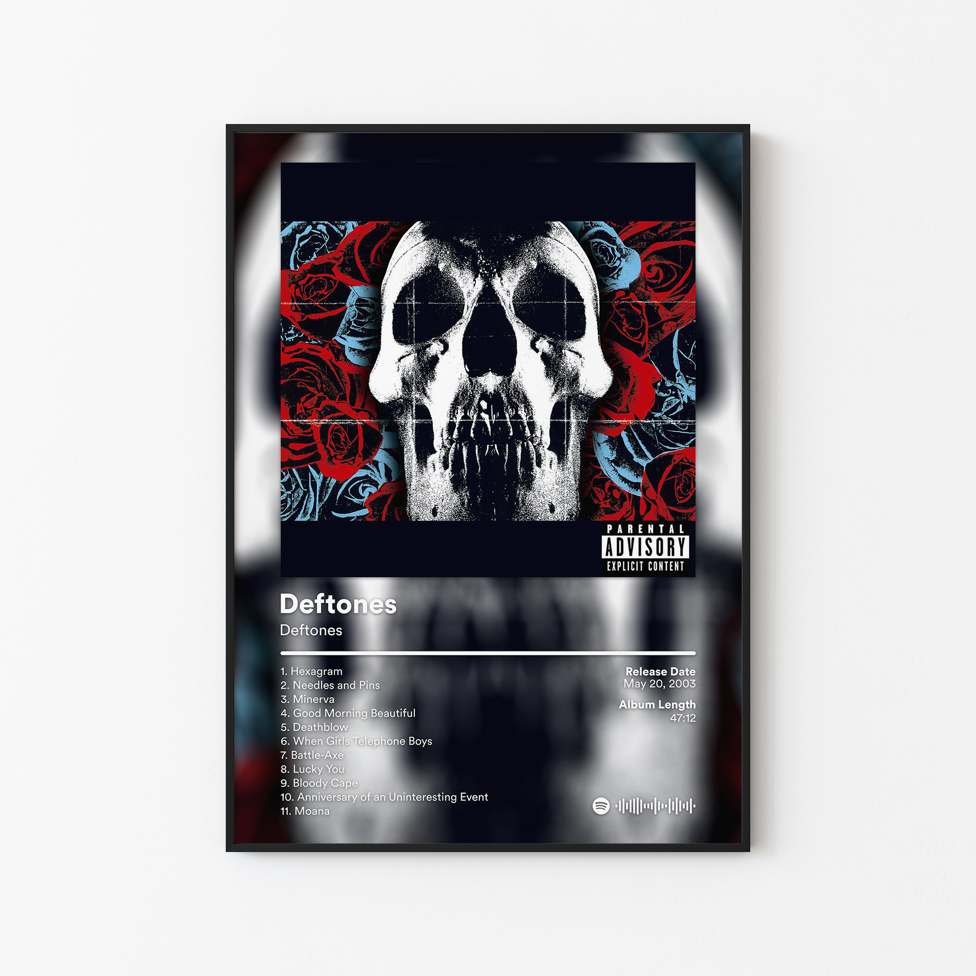 Deftones Deftones Album Poster