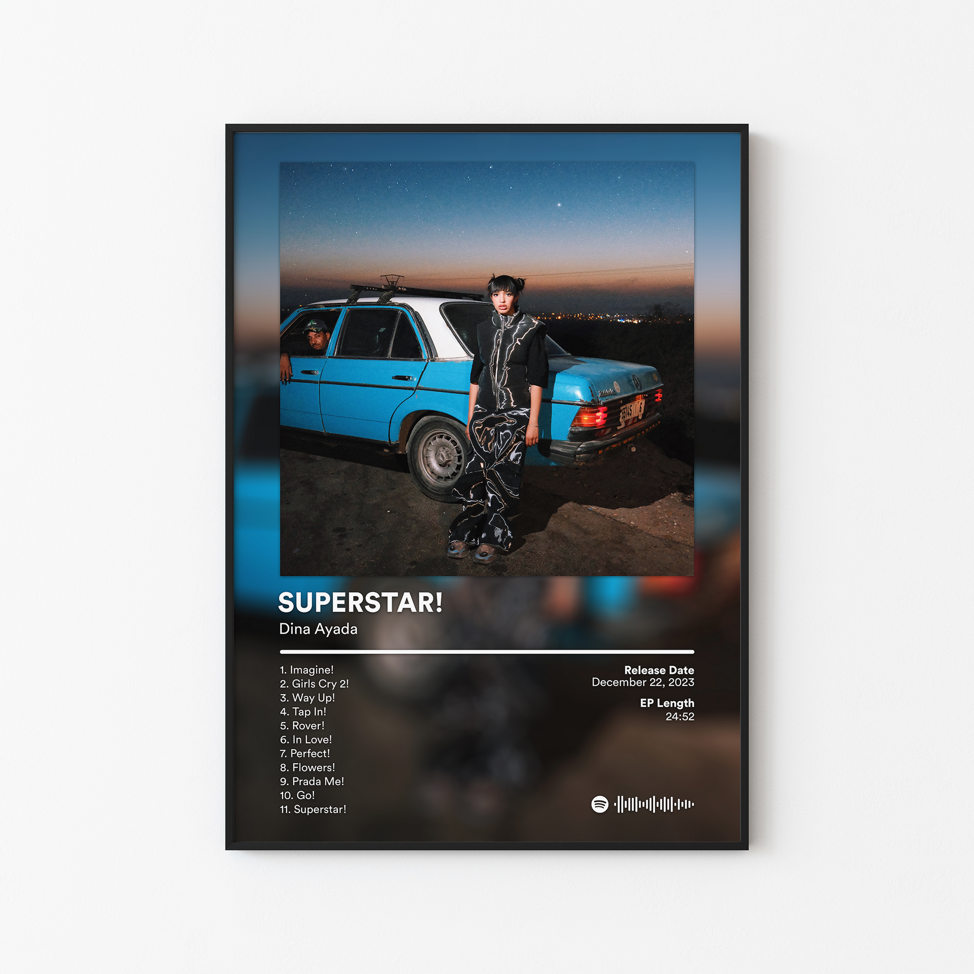 Dina Ayada SUPERSTAR Album Poster