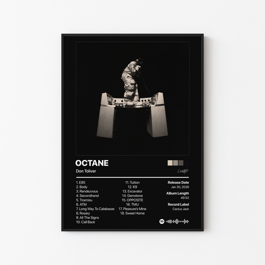 Don Toliver OCTANE Album Posters v2
