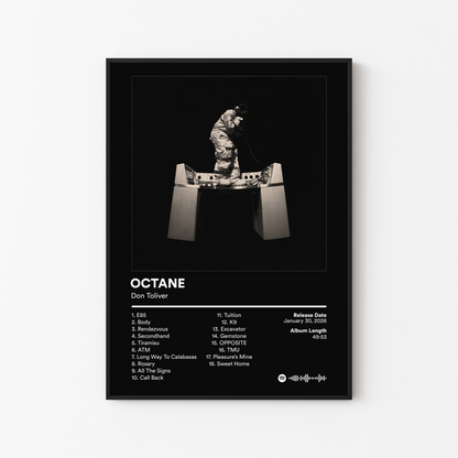 Don Toliver OCTANE Album Poster