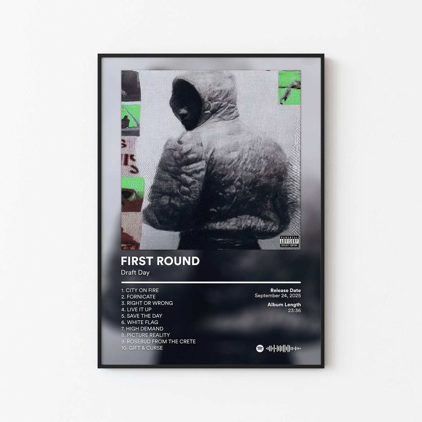 Draft Day FIRST ROUND Album Poster