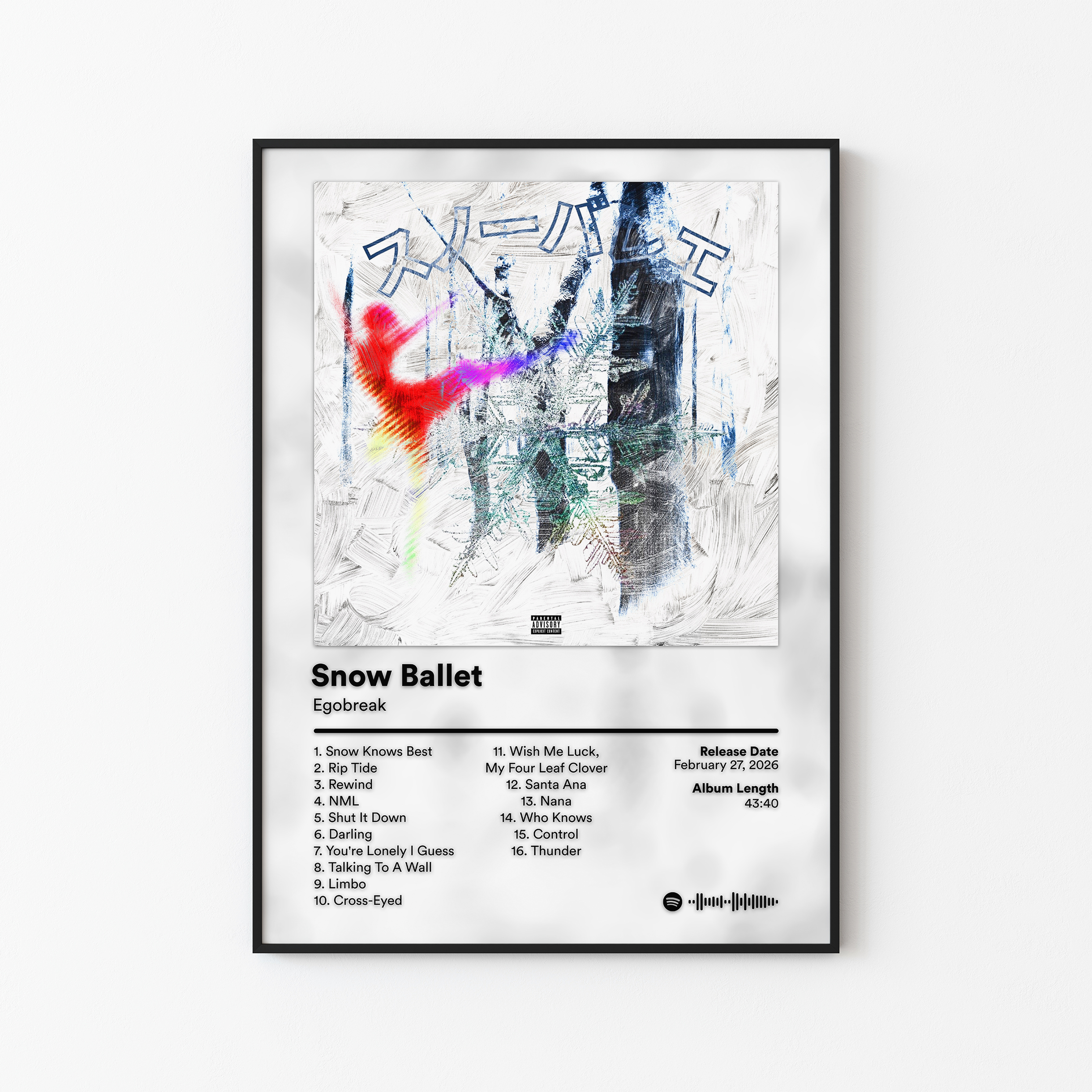 Egobreak Album Posters – Radial Posters