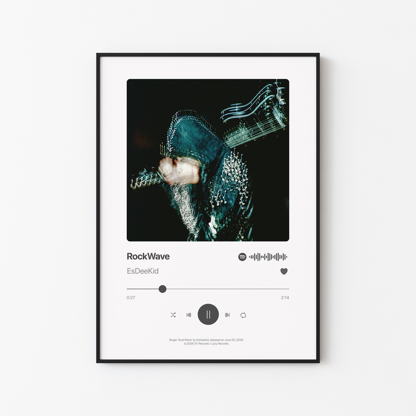 EsDeeKid RockWave Poster