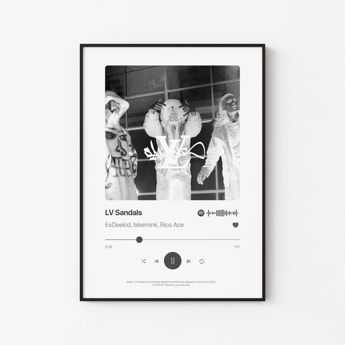 EsDeeKid fakemink Rico Ace LV Sandals Poster