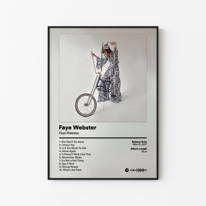 Faye Webster Self Titled Album Poster