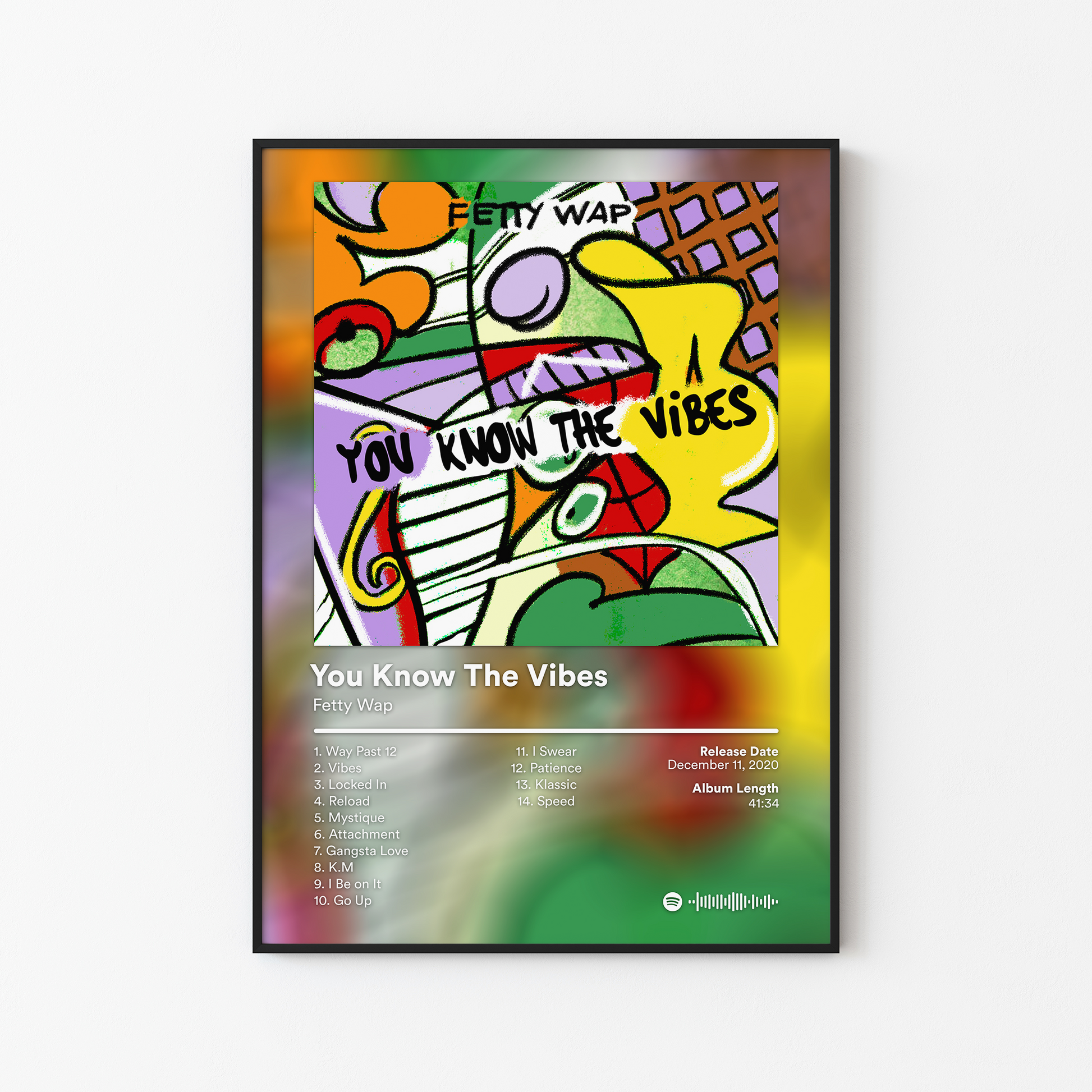 Fetty Wap You Know The Vibes Album Poster