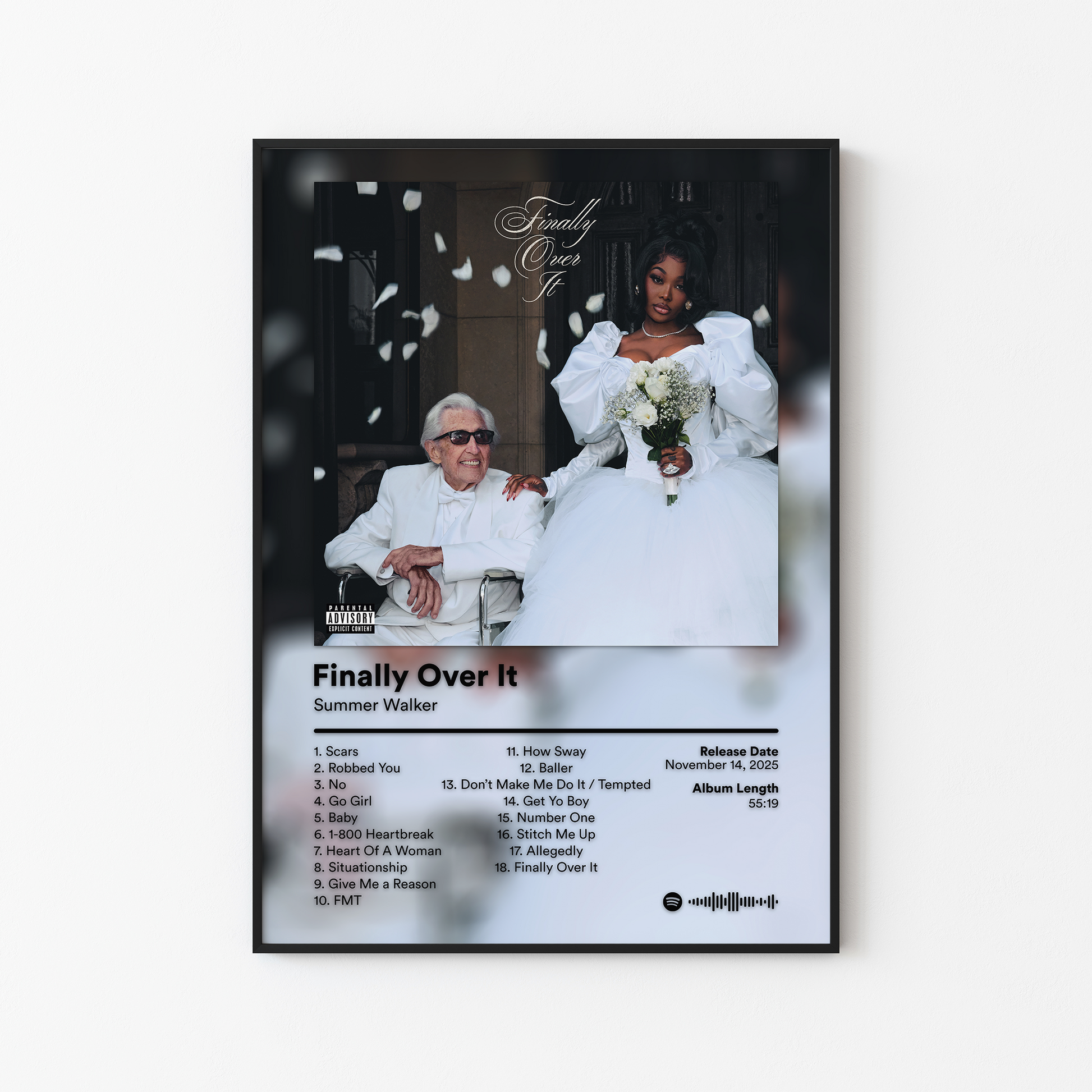 Summer Walker Finally Over It Album Poster