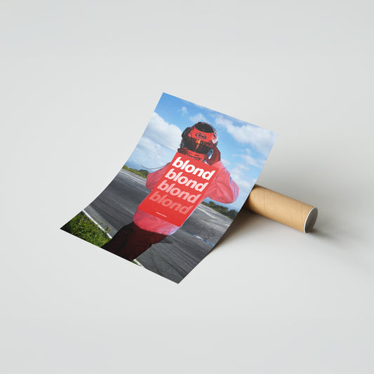 Frank Ocean Blonde Poster